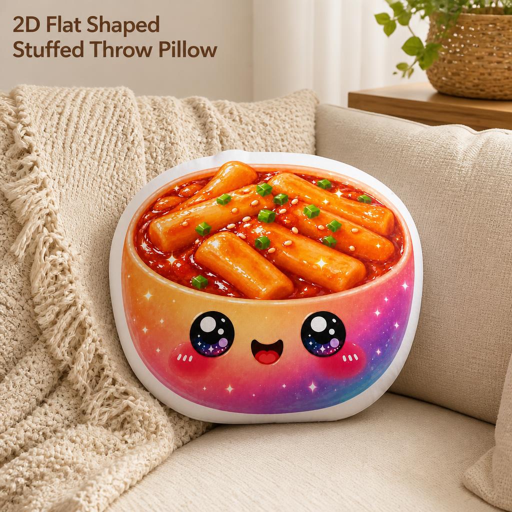 Tteokbokki Rice Cake - Tteokbokki Kawaii Koreaans eten Pittige rijstwafel