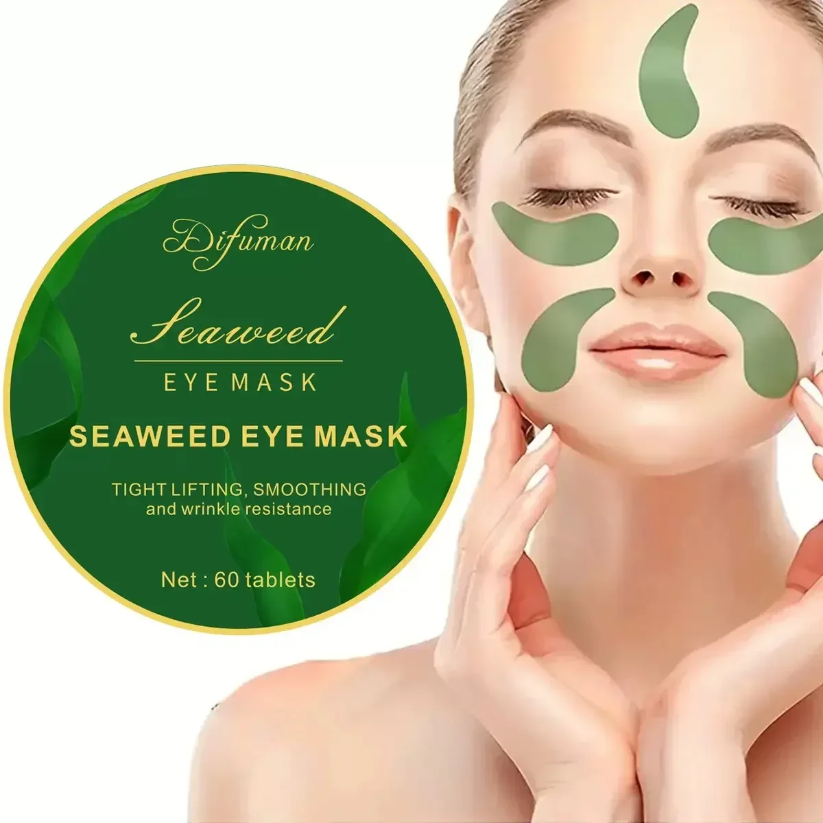 60 stuks zeewier hyaluronzuur  - Sheet Mask Collagen recensie en prijs
