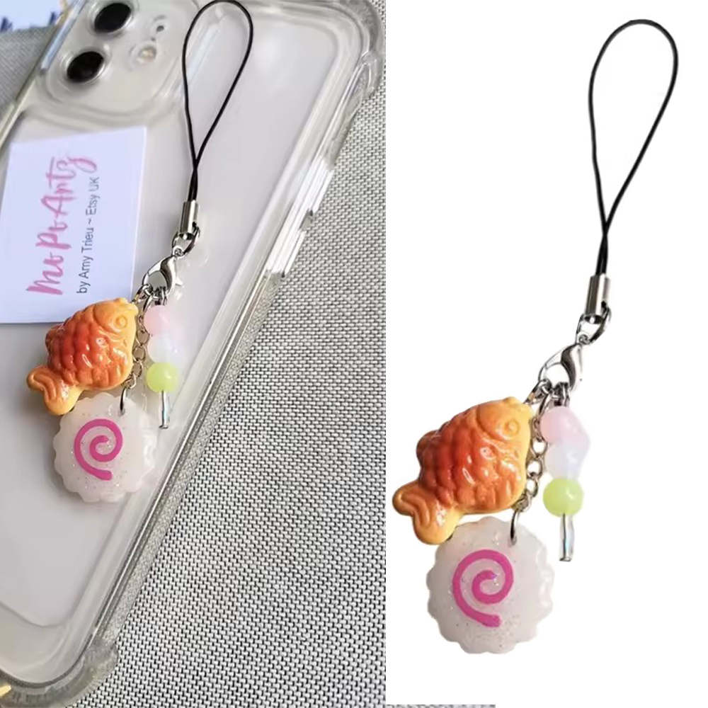 Leuke acryl roze inktvis roll  - Tteokbokki Rice Cake recensie en prijs