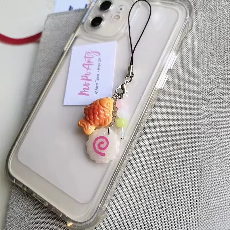 Leuke acryl roze inktvis roll  - Tteokbokki Rice Cake recensie en prijs